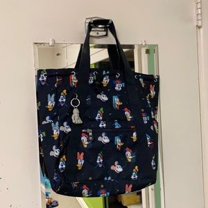 Kipling Disney backpack/tote 2 way bag cinch top